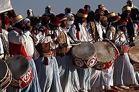 Tunisian musicians Sahara Festival
