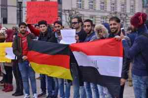 اللاجئون العراقيون بالمانيا