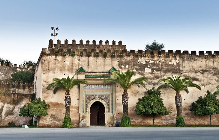 morocco meknes imperial city gateway