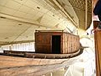 Giza Solar Boat Museum 吉薩太陽舟博物館 panoramio