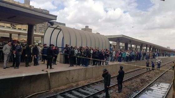 غضب شعبي مصري بسبب حادث حريق محطة قطار