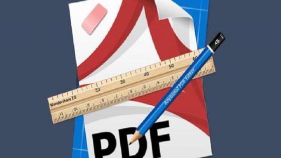 كيفية إنشاء وتعديل ملف بصيغة “PDF”