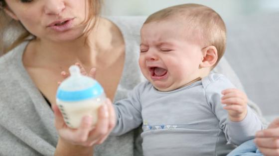 أعراض حساسية الحليب عند الأطفال