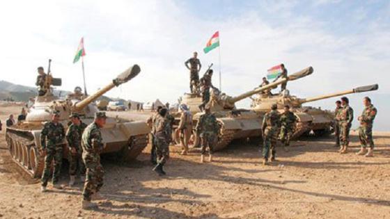 القوات العراقية والبيشمركة