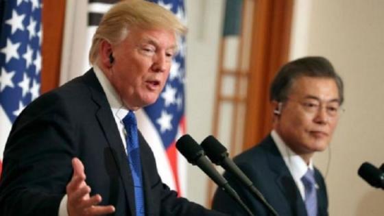 الرئيس الأمريكي يستقبل رئيس كوريا الجنوبية