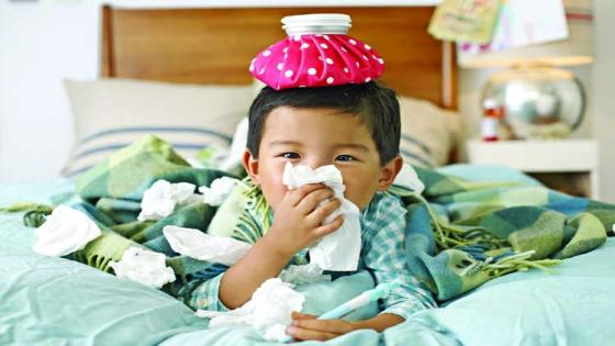 حلول منزلية للتخلص من الزكام والإنفلونزا لدى الأطفال