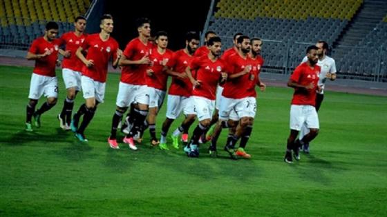 استعدادات المنتخب المصري للقاء النيجر