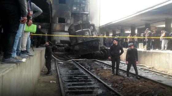 ارتفاع عدد ضحايا حادث قطار محطة مصر إلى 25 قتيلا