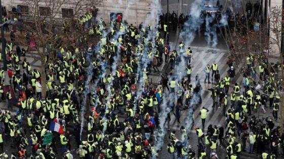المواقف العربية من الاحتجاجات الفرنسية